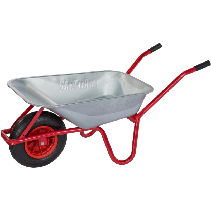 pro-bau-tec Zahradní a stavební kolečko 10093 nosnost 160 kg, 85 l, 140x59x59 cm