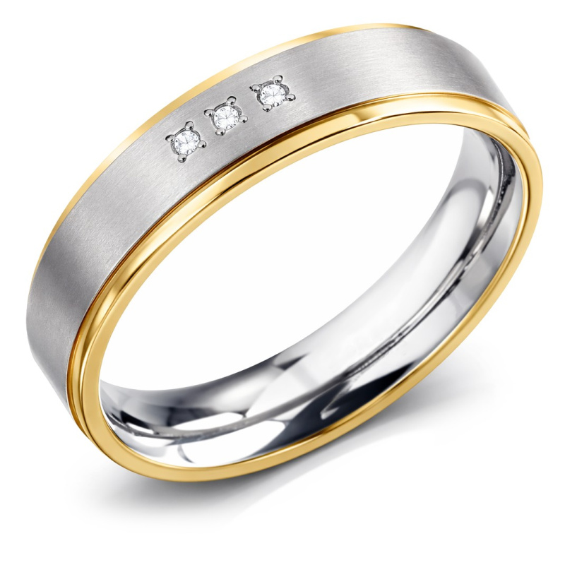 Boccia Titanium Titanový snubní prsten 0134-04 54 mm