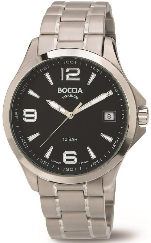 Boccia 3591-02 Men`s Watch Titanium 41mm