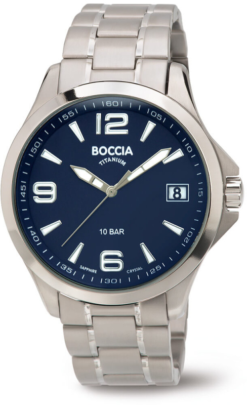 Boccia 3591-03 Men`s Watch Titanium 41mm