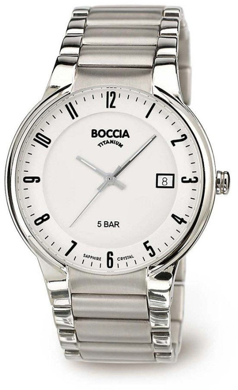 Boccia 3629-02 Men`s Watch Titanium 39mm