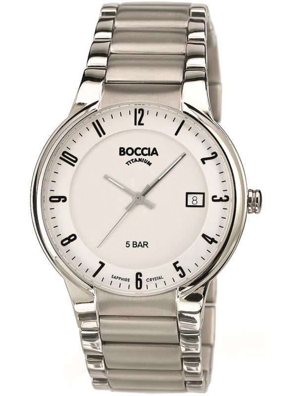 Boccia 3629-02 Men`s Watch Titanium 39mm