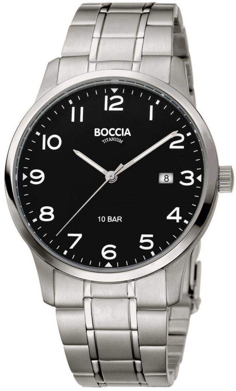 Boccia 3621-01 Mens Watch Titanium 40mm