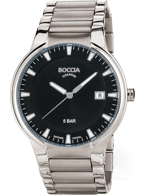 Boccia 3629-01 Men`s Watch Titanium 39mm