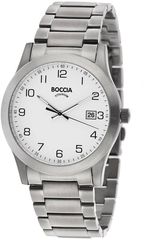 Boccia 3619-01 Men`s Watch Titanium 40mm