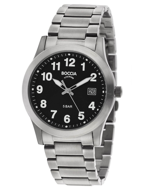 Boccia 3619-03 Men`s Watch Titanium 40mm