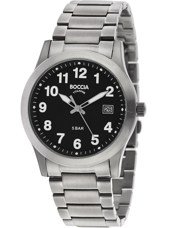 Boccia 3619-03 Men`s Watch Titanium 40mm
