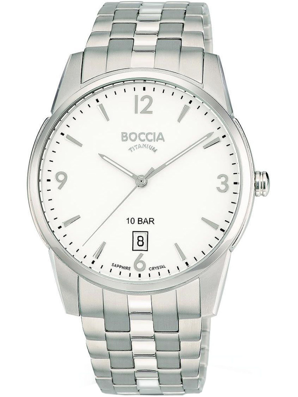 Boccia 3632-01 Men`s Watch Titanium 40mm