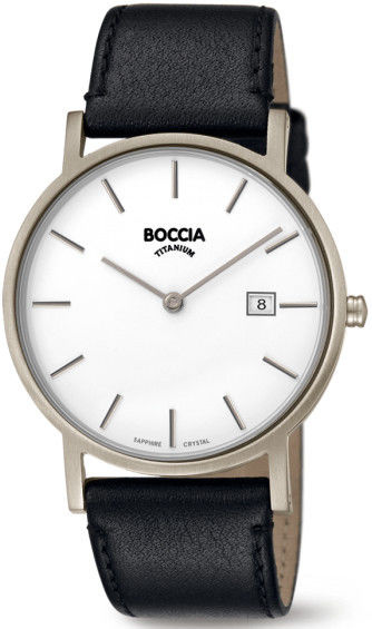 Boccia 3637-02 Men`s Watch Titanium 37mm