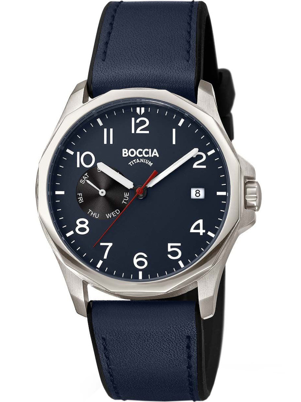 Boccia 3644-02 Mens Watch Titanium 40mm