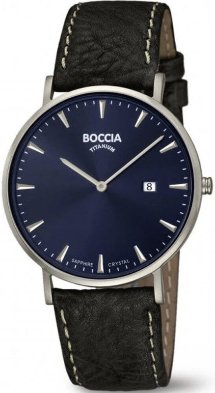 Boccia 3648-02 Mens Watch Titanium 39mm