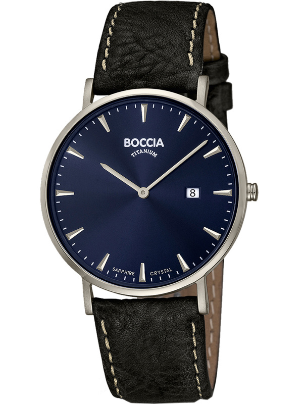 Boccia 3648-02 Mens Watch Titanium 39mm