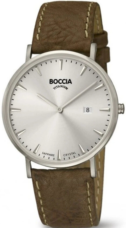 Boccia 3648-01 Mens Watch Titanium 39mm