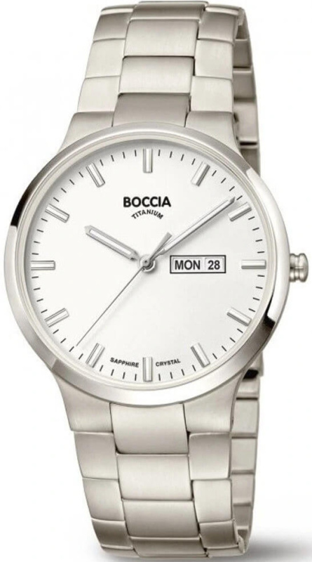 Boccia 3649-01 Mens Watch Titanium 39mm