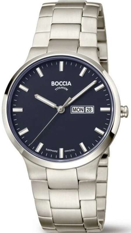 Boccia 3649-02 Men`s Watch Titanium 39mm