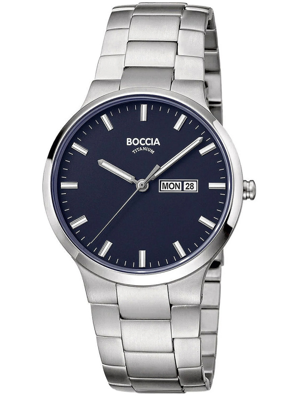 Boccia 3649-02 Men`s Watch Titanium 39mm