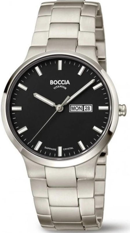 Boccia 3649-03 Men`s Watch Titanium 39mm