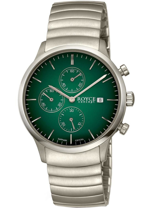 Boccia 3743-01 Royce Chronograph Titanium 40mm