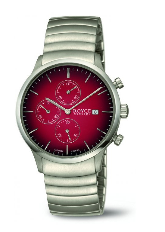 Boccia 3743-02 Royce Chronograph Titanium 40mm