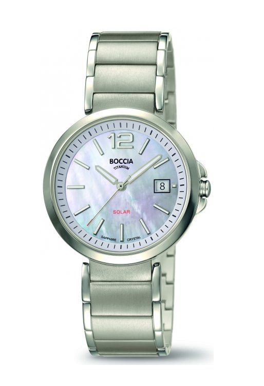 Boccia 3332-01 Ladies Watch Solar Titanium 35mm