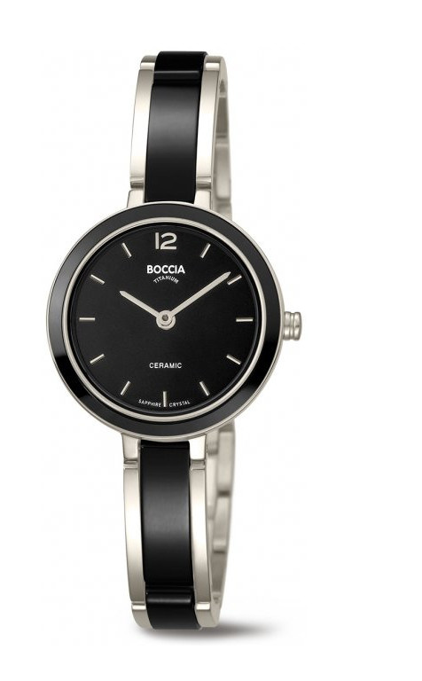 Boccia 3333-02 Ladies Watch Ceramic Titanium 29mm