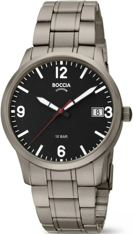 Boccia 3650-03 Men`s Watch Titanium 40mm