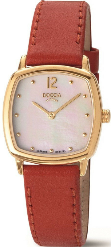 Boccia 3343-03 Titanium Sapphire crystal 25mm 5ATM