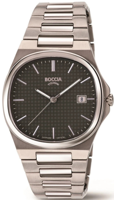 Boccia 3657-04 Titanium Sapphire crystal 39mm 5ATM