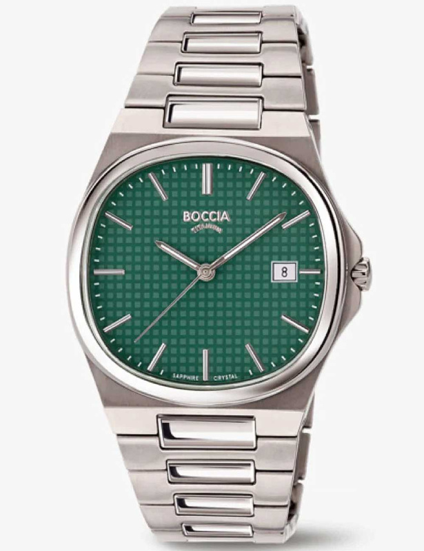 Boccia 3657-03 Titanium Sapphire crystal 39mm 5ATM
