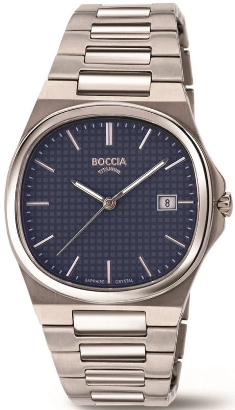Boccia 3657-02 Titanium Sapphire crystal 39mm 5ATM