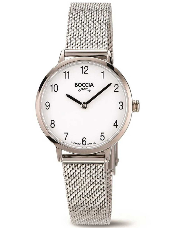 Boccia 3345-02 Titanium Sapphire crystal 28mm 5ATM