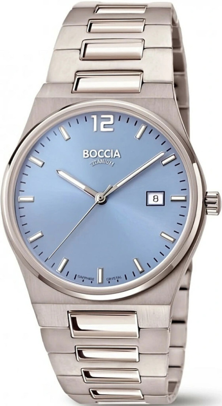 Boccia 3661-01 Titanium Sapphire crystal 39mm 5ATM