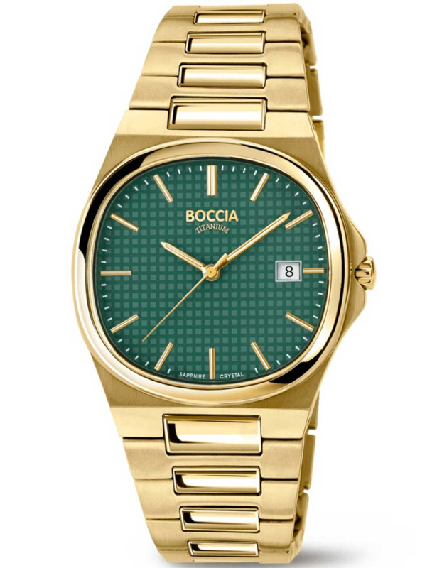 Boccia 3657-05 Titanium Sapphire crystal 39mm 5ATM