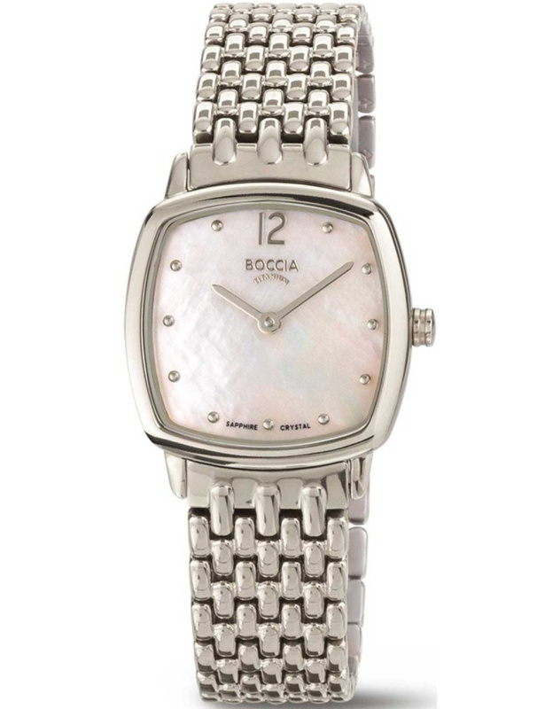 Boccia 3353-01 Titanium Sapphire crystal 25mm 5ATM