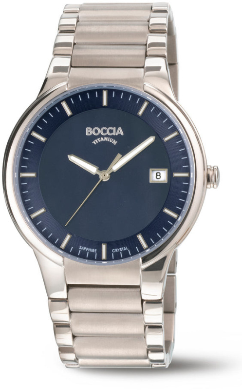 Boccia 3629-03 Titanium Sapphire crystal 39mm 5ATM