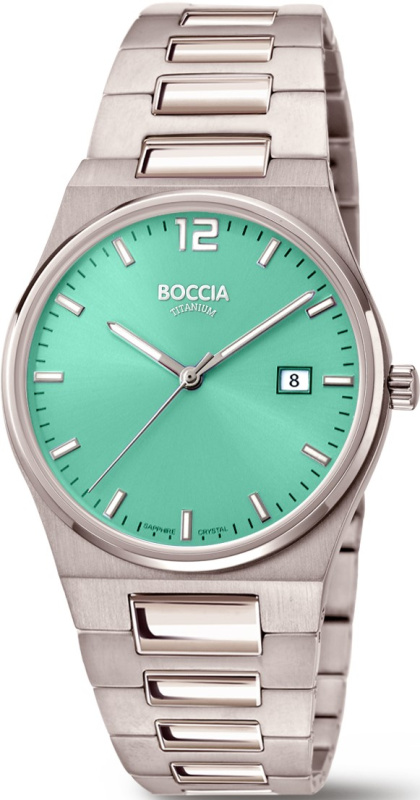 Boccia 3357-02 Titanium Sapphire crystal 33mm 5ATM