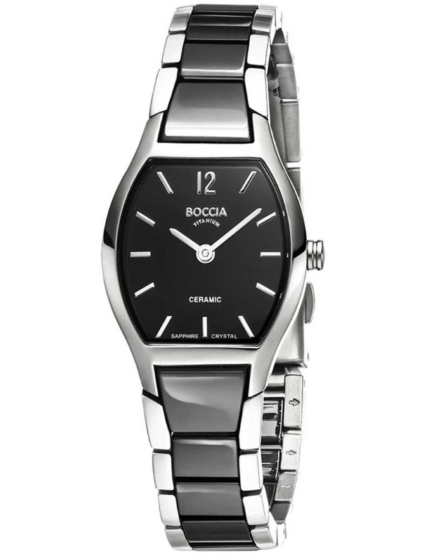 Boccia 3361-02 Titanium Keramik Sapphire crystal 23mm 5ATM