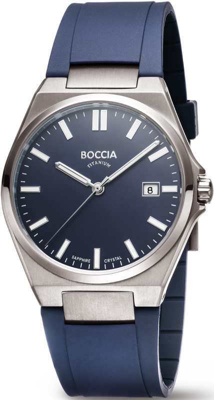Boccia 3667-01 Titanium Sapphire crystal 39mm 5ATM