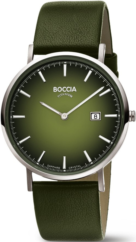 Boccia 3648-03 Titanium Sapphire crystal 39mm 3ATM