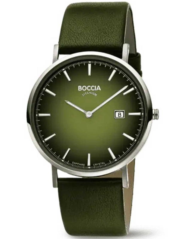 Boccia 3648-03 Titanium Sapphire crystal 39mm 3ATM