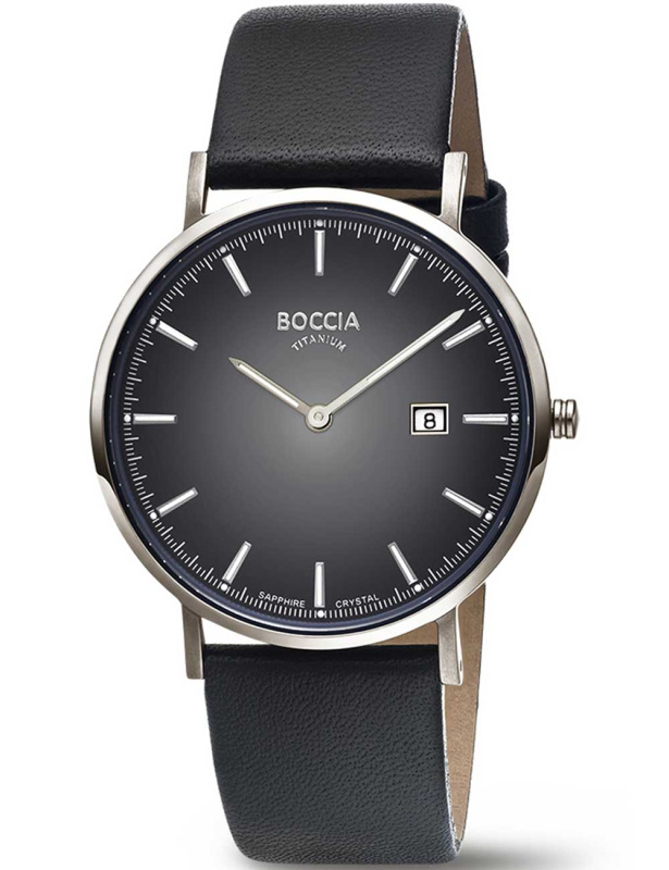 Boccia 3648-04 Titanium Sapphire crystal 39mm 3ATM