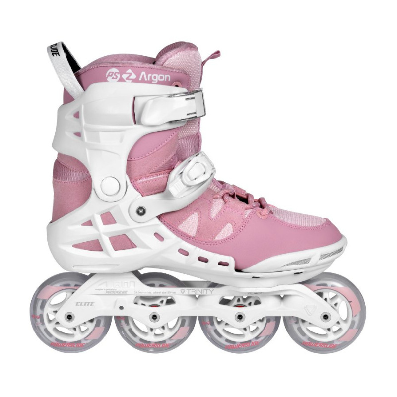 Kolečkové brusle Powerslide Phuzion Argon Rose 80 Trinity 40