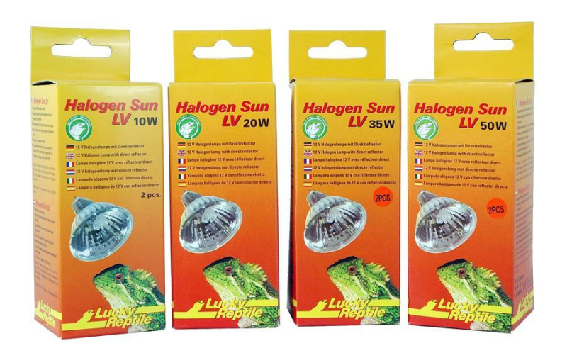 Lucky Reptile Halogen Sun LV Double Pack 10w