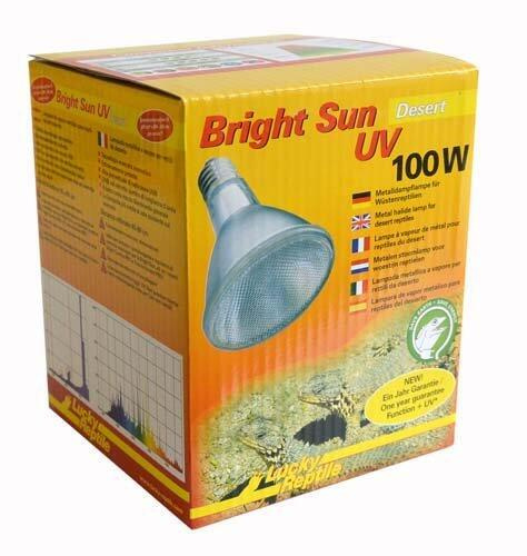 Lucky Reptile Bright Sun UV Desert 100w
