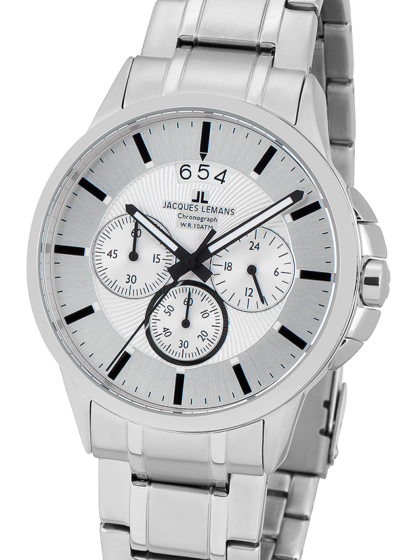Jacques Lemans 1-1542P Sydney Chronograph 42mm