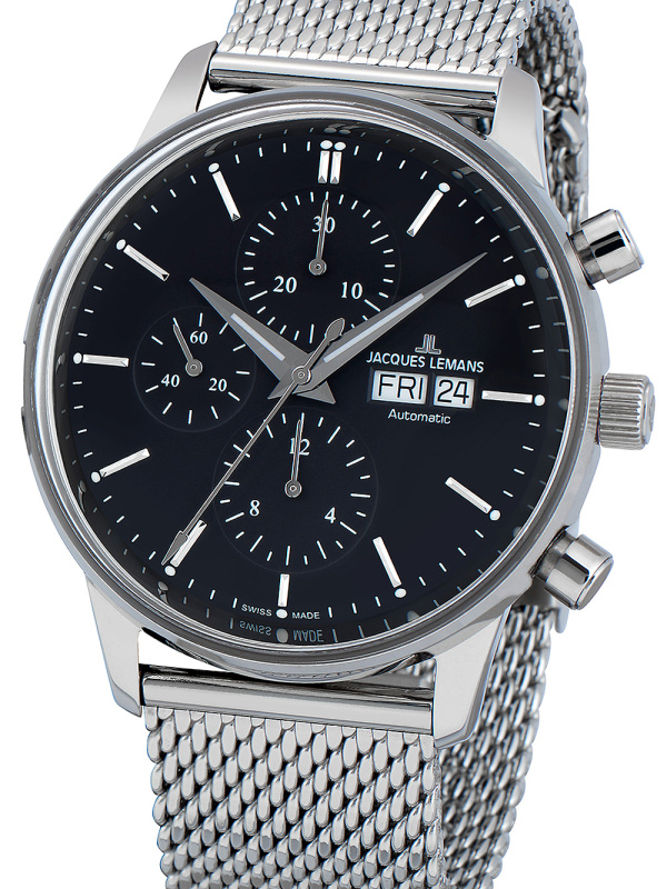 Jacques Lemans N-208C Retro Classic Autom. Chrono 44mm