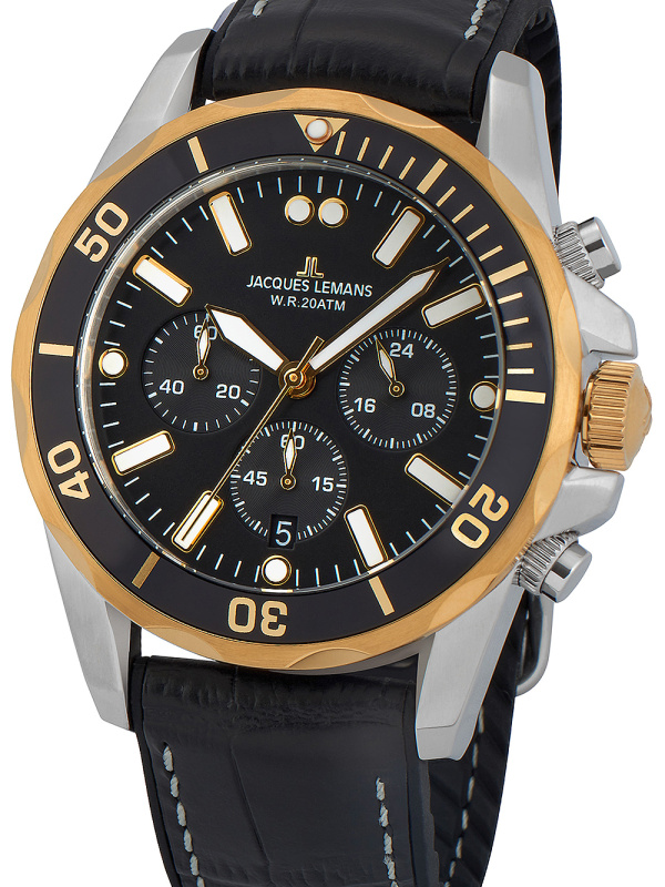 Jacques Lemans 1-2091D Liverpool Chronograph 43mm
