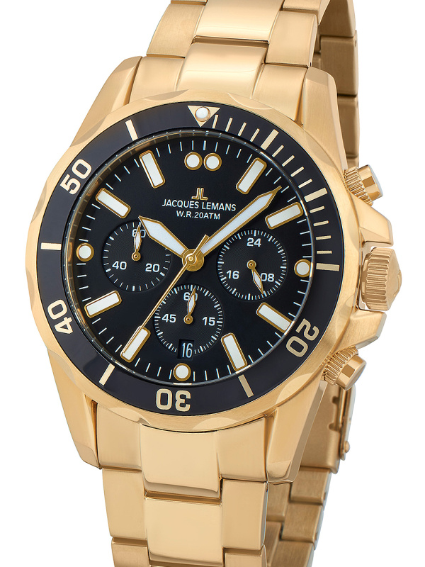 Jacques Lemans 1-2091J Liverpool Chronograph 44mm