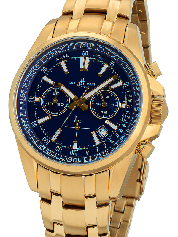 Jacques Lemans 1-2117O Liverpool Chronograph 44mm