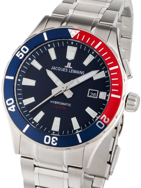 Jacques Lemans 1-2131E Hybromatic 42mm